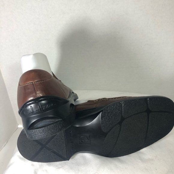 Mens Cole Haan Brown Leather Loafers Size 10M - Picture 4 of 4